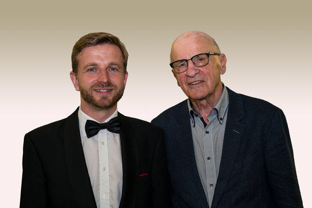 Generationenverbindend: Bernhard Wolfsgruber und Hellmuth Drewes
