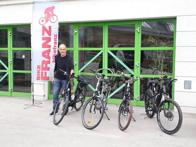 "Bike Franz" - Elektrofahrräder zum Ausprobieren