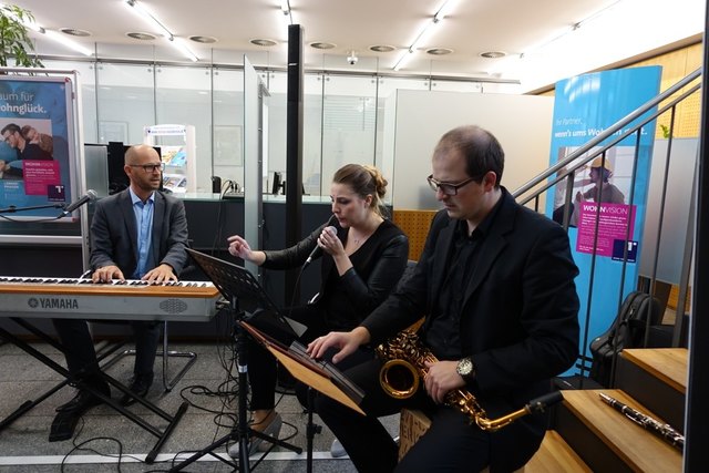 30 Jahre Hypo Tirol Bank in Telfs. Wolfi Kostners Band "Groovin Session".