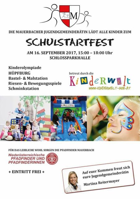 Einladung Schulstartfest