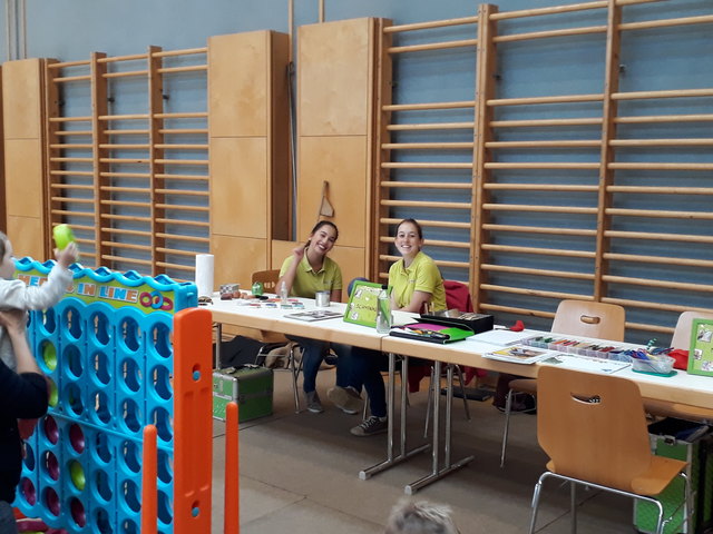 Schminkstation der Kinderwelt