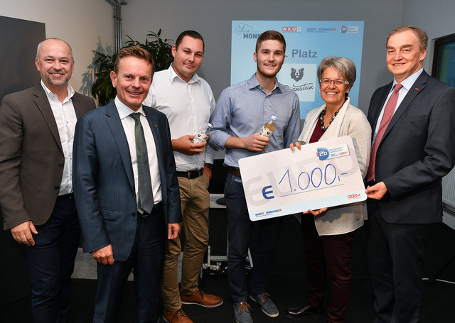 Großer Erfolg für das St. Pöltner Start Up Unternehmen Bärnstein. Die beiden Gründer, Martin Paul und Lukas Renz, wurden im Rahmen der i2b Prämierungsgala der Wirtschaftskammer Niederösterreich und Erste Bank und Sparkassen im Coworkingspace dieBox in St. Pölten für den besten Businessplan Niederösterreichs prämiert.