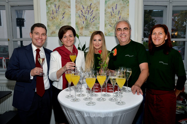das Catering, in gewohnt professioneller Art von Garten & Gourmet bereit gestellt, fand nur anerkennende Worte