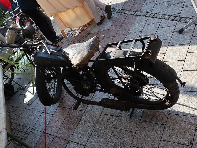 Puch 220 mit Marcellinos Doppelkolben-Motor