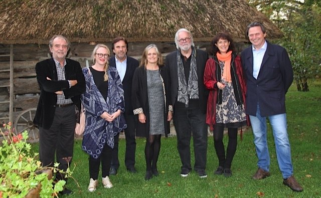 Frido Hütter, Marlene Voves, Franz Voves, Petra Werkovits, Gerhard Roth, Sabine Golde und Robert Voves