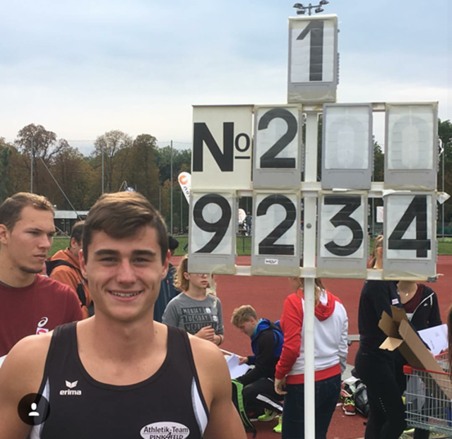 Adam Wiener siegte mit 92,34m bei den Herren. | Foto: Ivonne Wiener