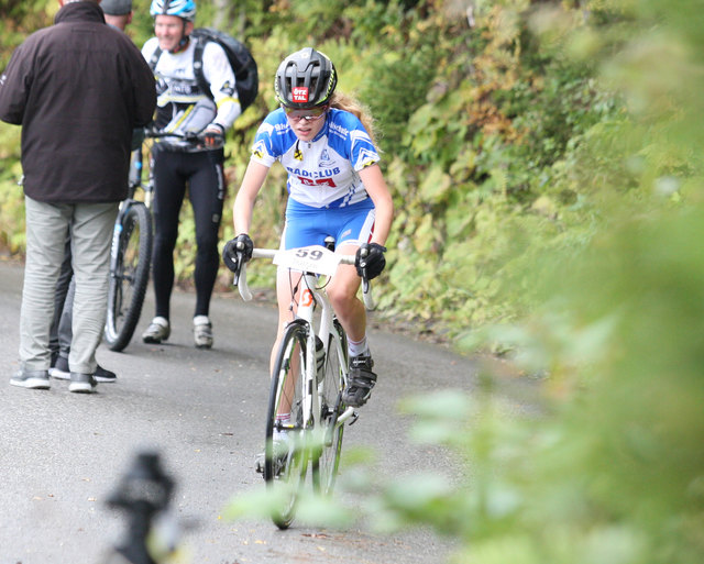 Beim Kolsassberg Classic zeigte Laura Stigger auch am Rennrad eine tolle Leistung. | Foto: Peter Leitner