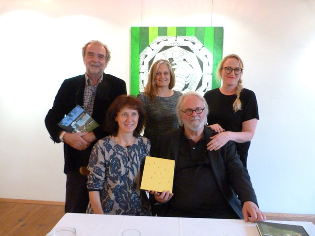 Frido Hütter, Sabine Golde, Petra Werkovits, Gerhard Roth und Marlene Voves (v.li)