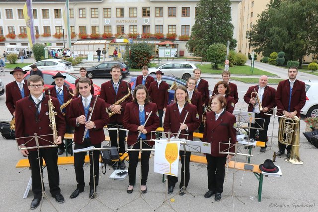 Das Blasorchester Tullnerbach sorgte für die musikalische Untermalung.