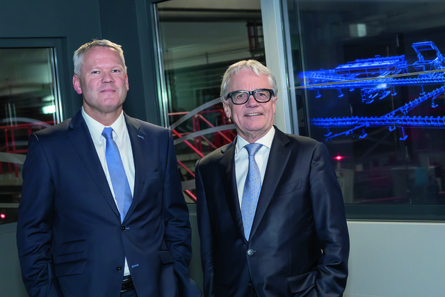 Franz Kainersdorfer (Leiter der Metal Engineering Division), Wolfgang Eder (Vorstandsvorsitzender der voestalpine AG) v.l.