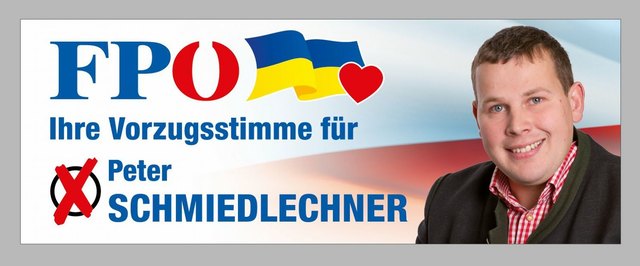 Ihre Vorzugsstimme für Peter Schmiedlechner!