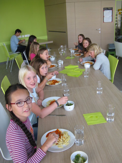 Guten Appetit: Gemeinsames Mittagessen