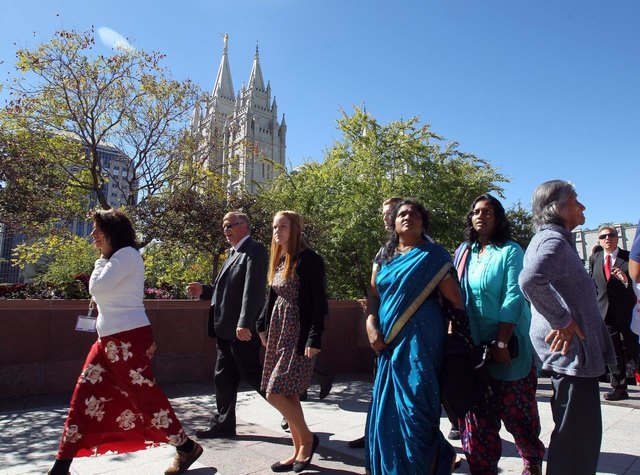 Konferenzbesucher aus der ganzen Welt in Salt Lake City | Foto: Intellectual Reserve, Inc.
