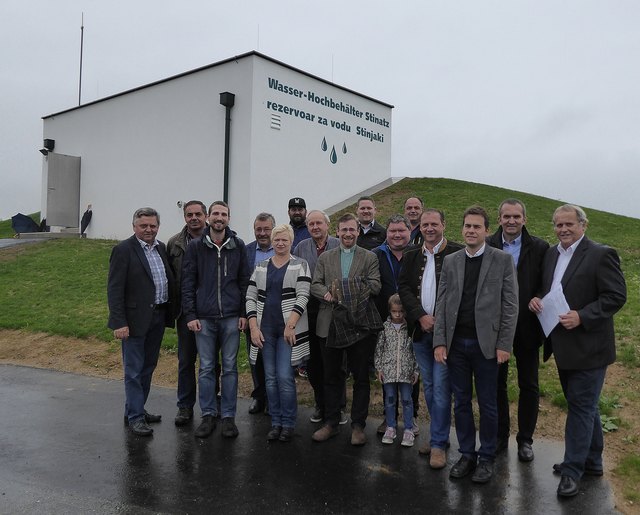Anlässlich der Eröffnung des neu adaptierten Wasserhochbehälters war die Anlage zwei Tage für die Öffentlichkeit zugänglich. | Foto: Gemeinde Stinatz
