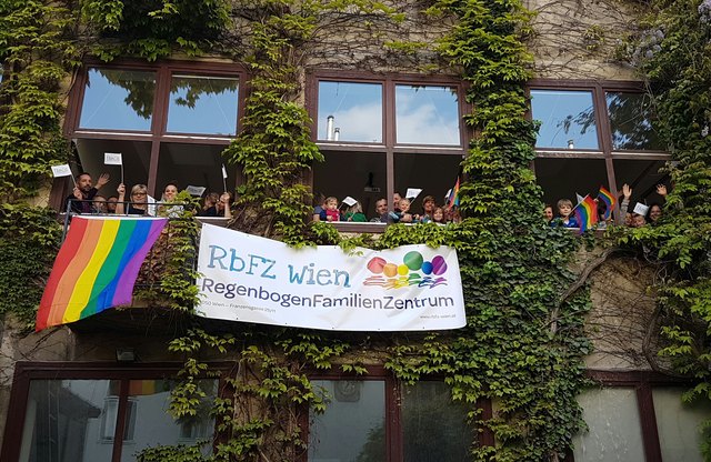 Das Regenbogenzentrum in der Franzensgasse 25. | Foto: RbFZ Wien