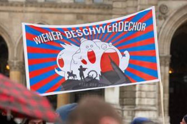 Am Tag der Wahl reist der Wiener Beschwerdechor nach Gugging.