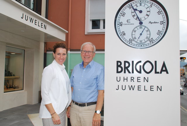 Susanne Brigola übernimmt ab 1. Oktober den Betrieb von ihrem Vater Hans Paul Brigola in der Brückenstraße