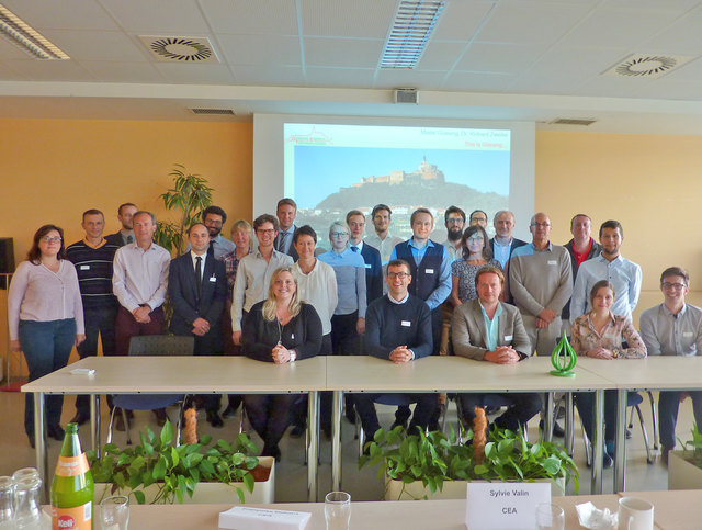 Treibstoff aus Biomasse: 14 Partnerorganisationen aus sieben Ländern besprachen in Güssing ihr gemeinsames Forschungsprojekt. | Foto: GET