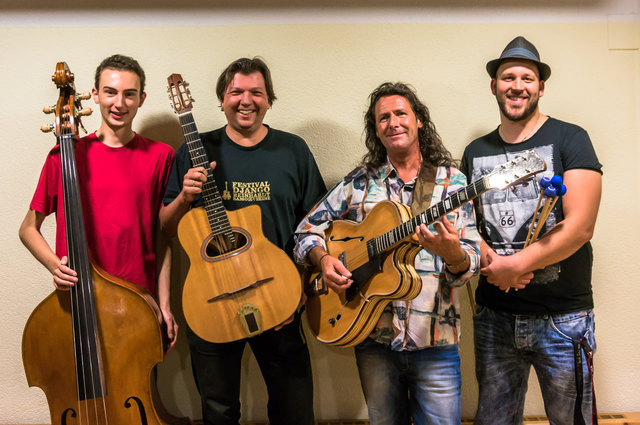 Joachim Paternig, Poldi Stepanek,  Wolfi Mayr und Mirko Schuler (v.l.). | Foto: JK