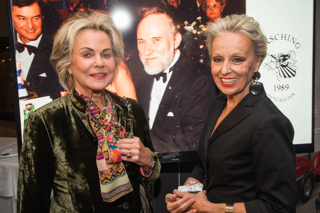Verlegerin Sylvia Madsack und Witwe Eva–Maria Baronin von Schilgen-Arnsberg