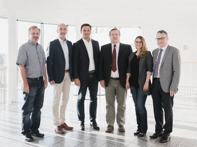 Neben den langjährigen Eigentümern Robert Zach und Winfried Lechner werden künftig Johann Edegger, Lisa Hamm, Eugen Knöbl und Heimo Tröster Anteile am Unternehmen halten. | Foto: Ingenos ZT GmbH