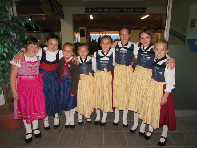 Die Kinder - und Jugendgruppen hatten ihren Auftritt.