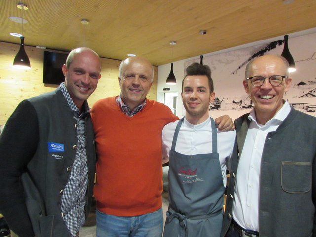 Thomas Schiller, Karl, Michael und Hartmann Ploner.