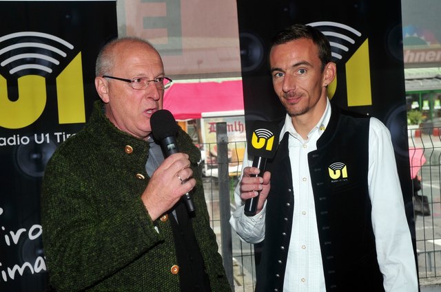 Vizebgm. Anton Pertl im Interview mit Radio U1-Moderator Alex Hager.