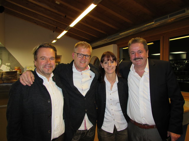 Thomas Plangger, Michael und Michaela Schediwe, Walter Lutz.