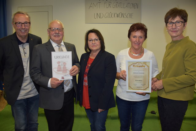 Walter Gumpenberger, Karl Leitner, Heidi Gumpenberger, Edeltraude Palmetshofer, Christa Hochgatterer