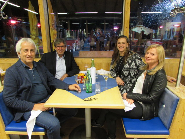 Martin Bertalan (Fa. Kältepol), Peter Neurauter (Fa. Neuratuer & Frisch), Tanja Sam und Margit Bertalan.