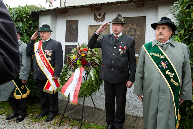 Friedenswallfahrt Maria Plain: Kranzniederlegung | Foto: Franz Neumayr