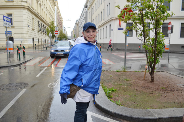 "Ich werde nach wie vor für die Margaretner die Blaue sein", so Bezirksrätin Karin Barta. | Foto: Peter Ehrenberger