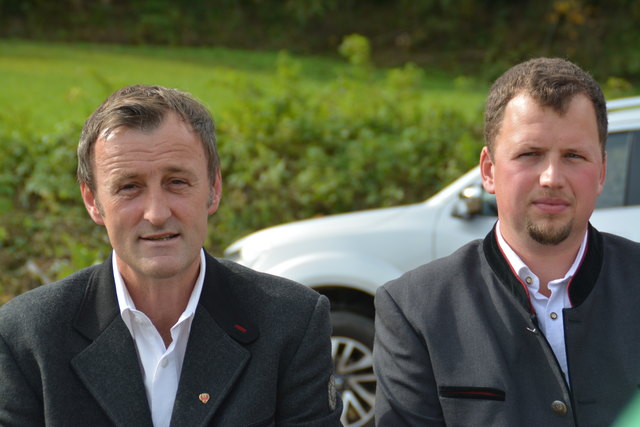 Bgm Alois Horngacher und Peter Obermoser jun.