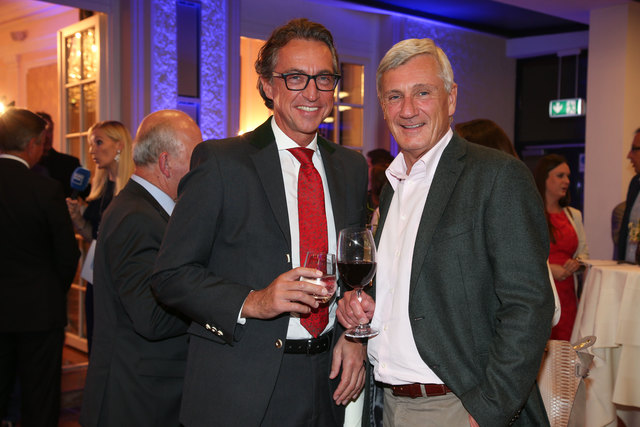 Salzburg AG Vorstandssprecher Leonhard Schitter und Salzburgs Bgm. Harald Preuner | Foto: Neumayr/Berger