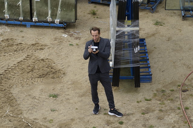 Ein Erinnerungsfoto macht hier Manuel Ortlechner. | Foto: Popp