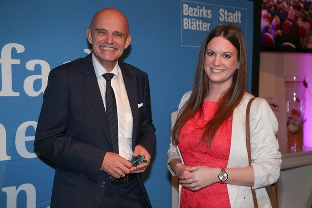 ORF-Landesdirektor Christoph Takacs und BB-Key-Account Leiterin Michaela Stadler | Foto: Neumayr/Berger