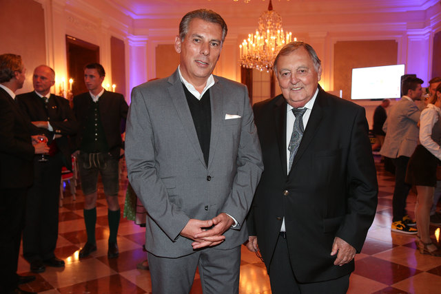 Jurymitglieder: ORF-Salzburg Chefredakteur Gerd Schneider und der ehemalige Wirtschaftsdirektor Wolfgang Gmachl | Foto: Neumayr/Berger