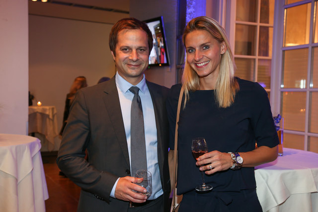 Vorstand der Chirurgie der SALK Klaus Emmanuel mit seiner Frau Katja | Foto: Neumayr/Berger
