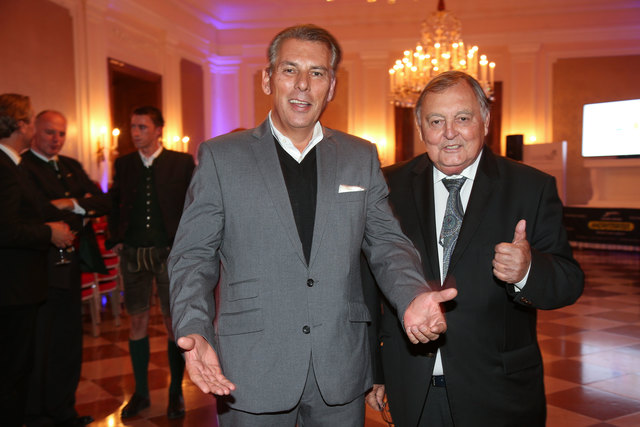 Jurymitglieder: ORF-Salzburg Chefredakteur Gerd Schneider und der ehemalige Wirtschaftsdirektor Wolfgang Gmachl | Foto: Neumayr/Berger