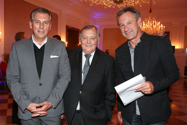 Jurymitglieder ORF-Salzburg Chefredakteur Gerd Schneider und der ehemalige Wirtschaftsdirektor Wolfgang Gmachl und BB-Redakteur Christoph Lindenbauer | Foto: Neumayr/Berger
