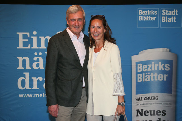 Bgm. Harald Preuner und seine Frau Alexandra | Foto: Neumayr/Berger