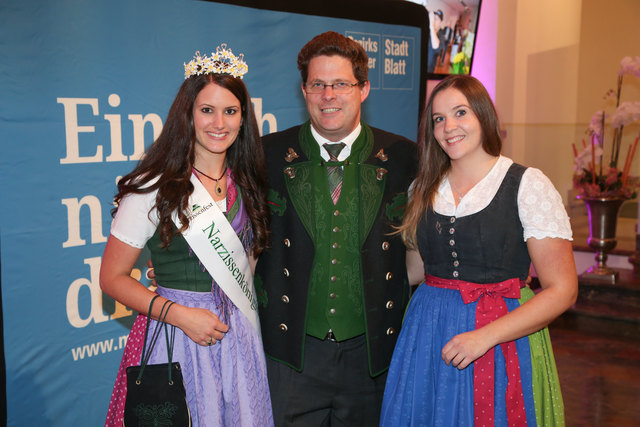 Narzissenfest-Team: Eva Eder, Brigitte Maier und Christian Seiringer | Foto: Neumayr/Berger