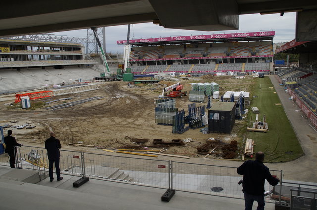 Ein Blick auf den Rasen… | Foto: FK Austria Wien