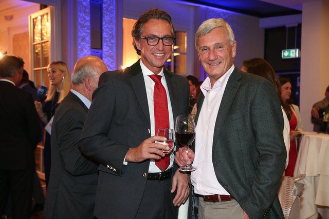 Salzburg AG Vorstandssprecher Leonhard Schitter und Salzburgs Bgm. Harald Preuner | Foto: Neumayr/Berger