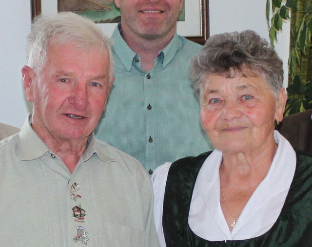 Karl Schuhmann und Aloisia Schuhmann. | Foto: Foto: Gemeinde St. Martin