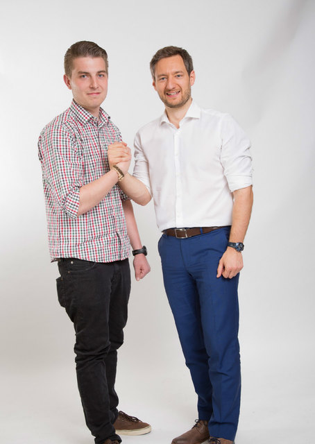 Vbgm. Michael Ulrich unterstützt Nationalrats-Kandidat Andreas Feiler (l.). | Foto: ÖVP