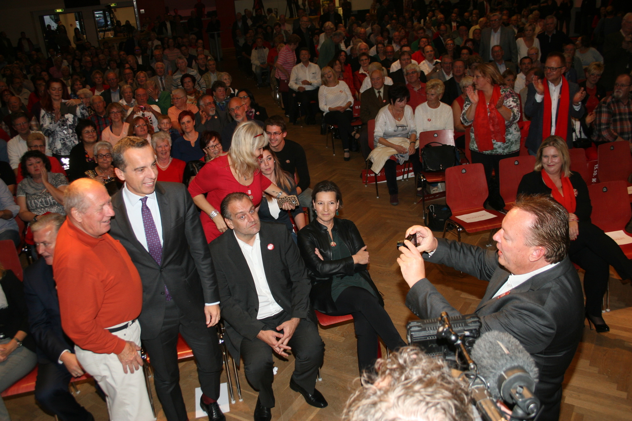 Kanzler Kern hatte viel zu sagen Baden