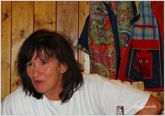 Christa erzählt von ihren Wanderungen