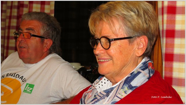 Alois und Renate sind bestens gelaunt.